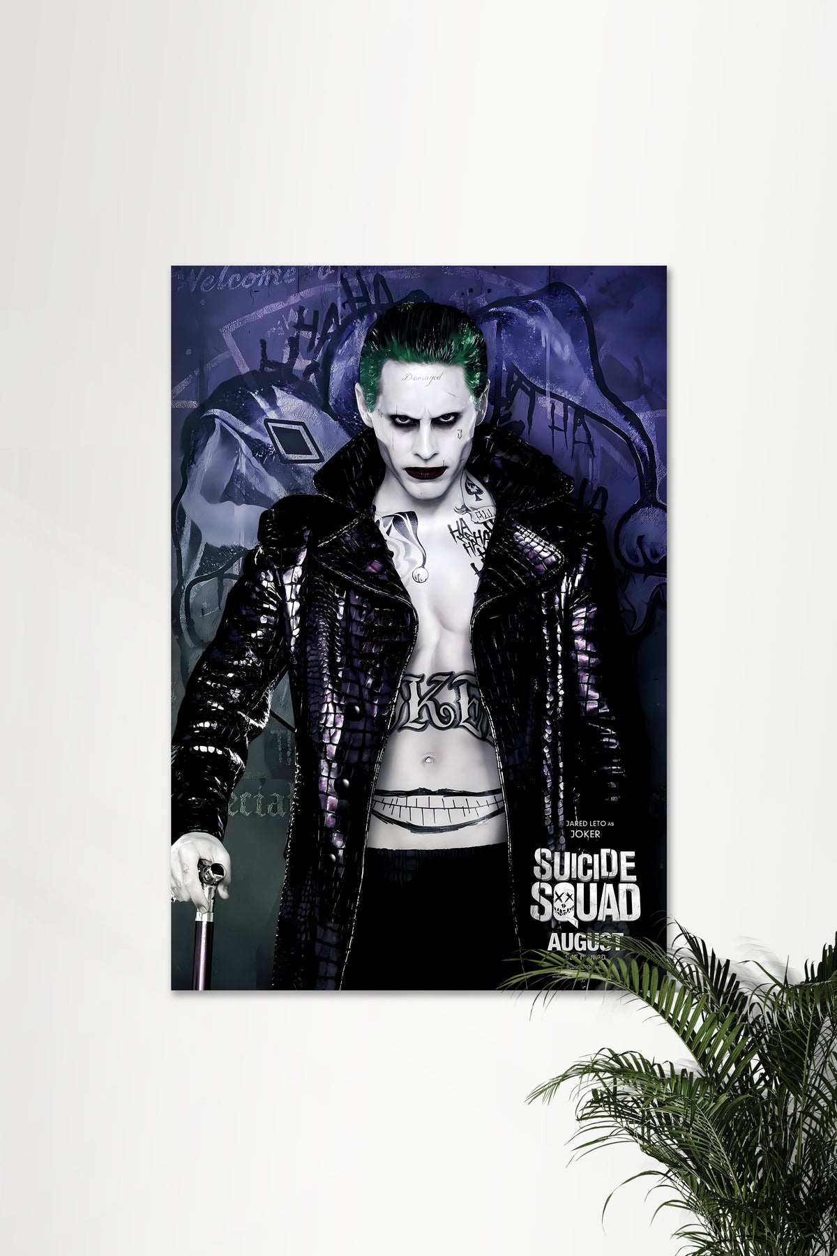 JOKER X JARED LETO | Sucide Squad | DCU Poster