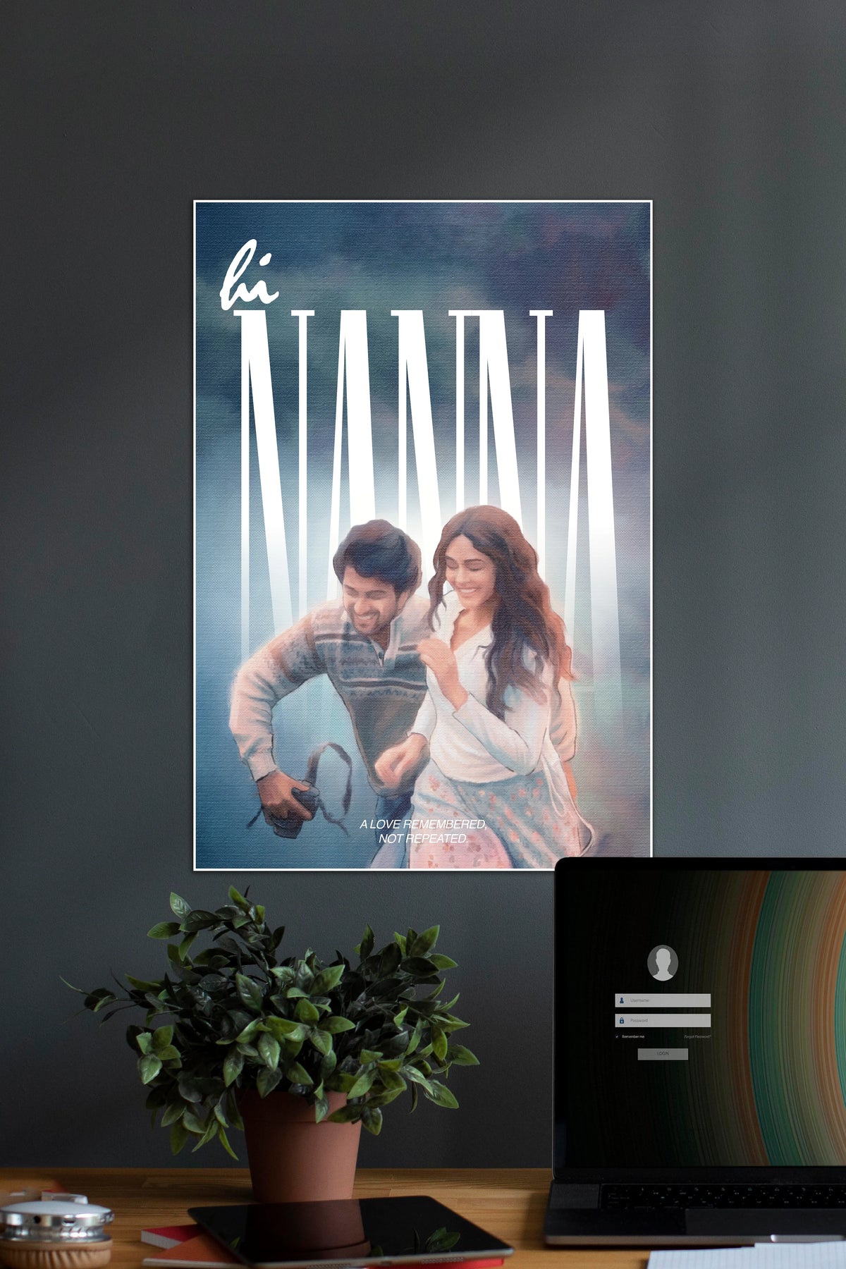 Hi Nanna | A Love Remembered | Emotional Aesthetic | Movie Posters