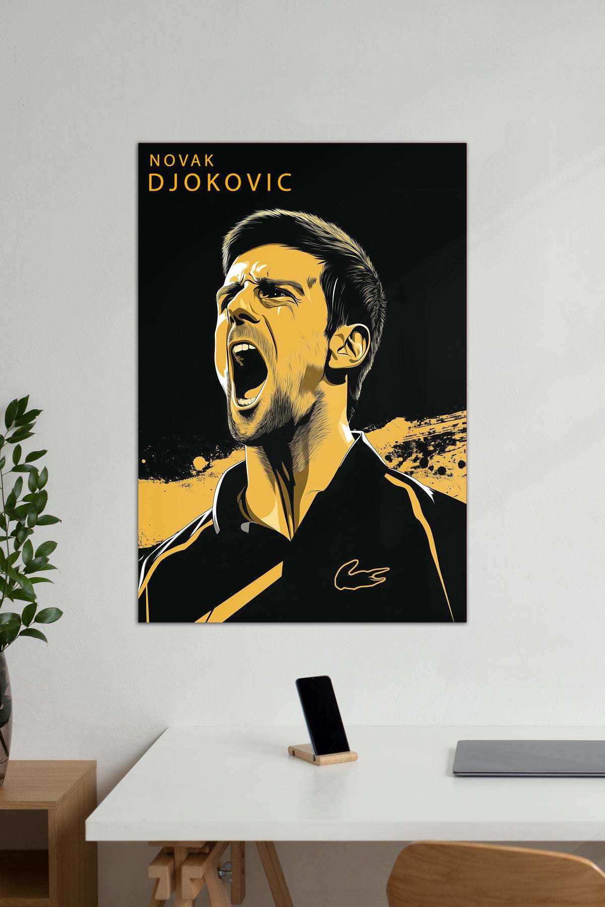 NOVAK DJOKOVIC | TENNIS PLAYER | TENNIS POSTER