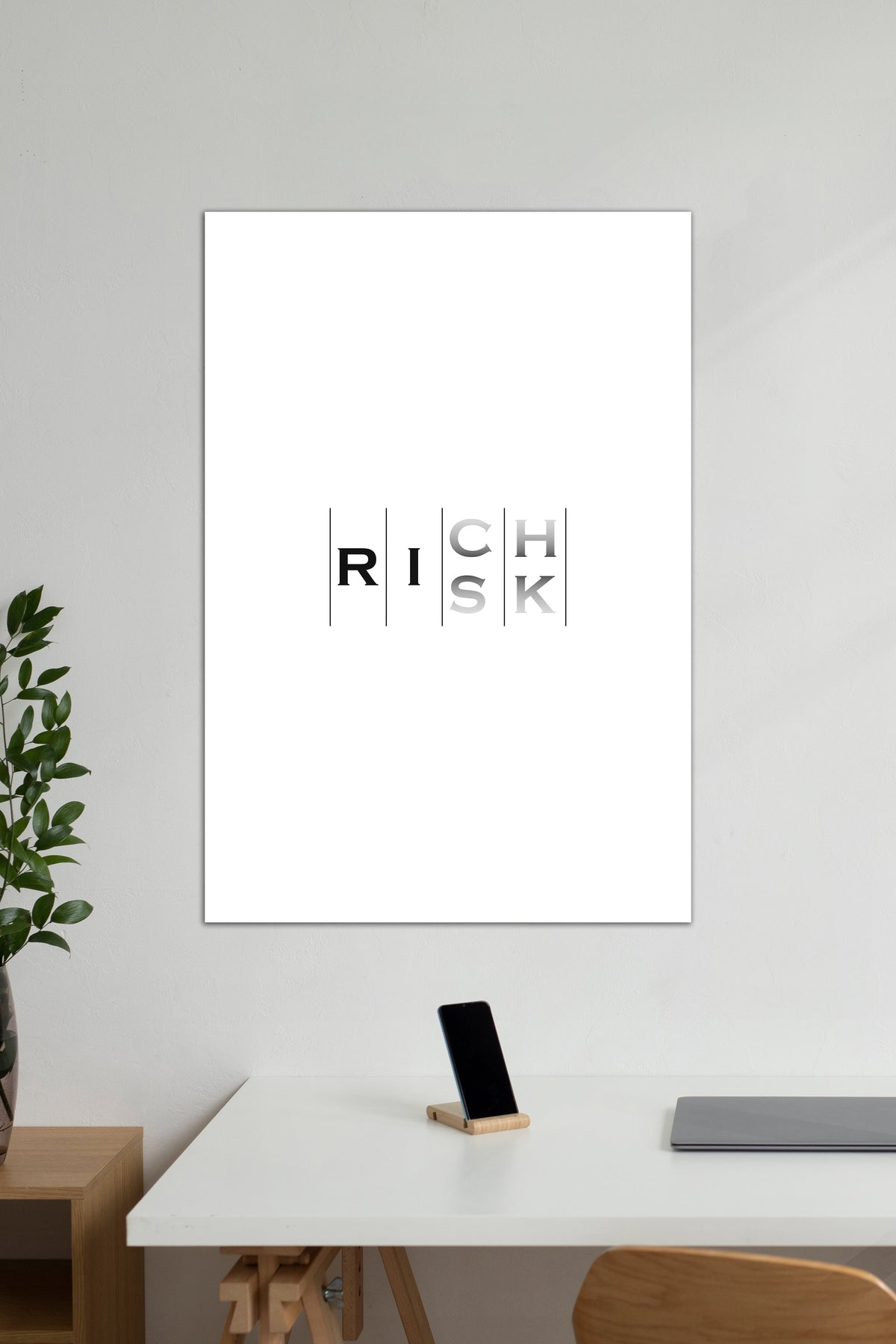 RICH X RISK | Quotes | Motivational Poster