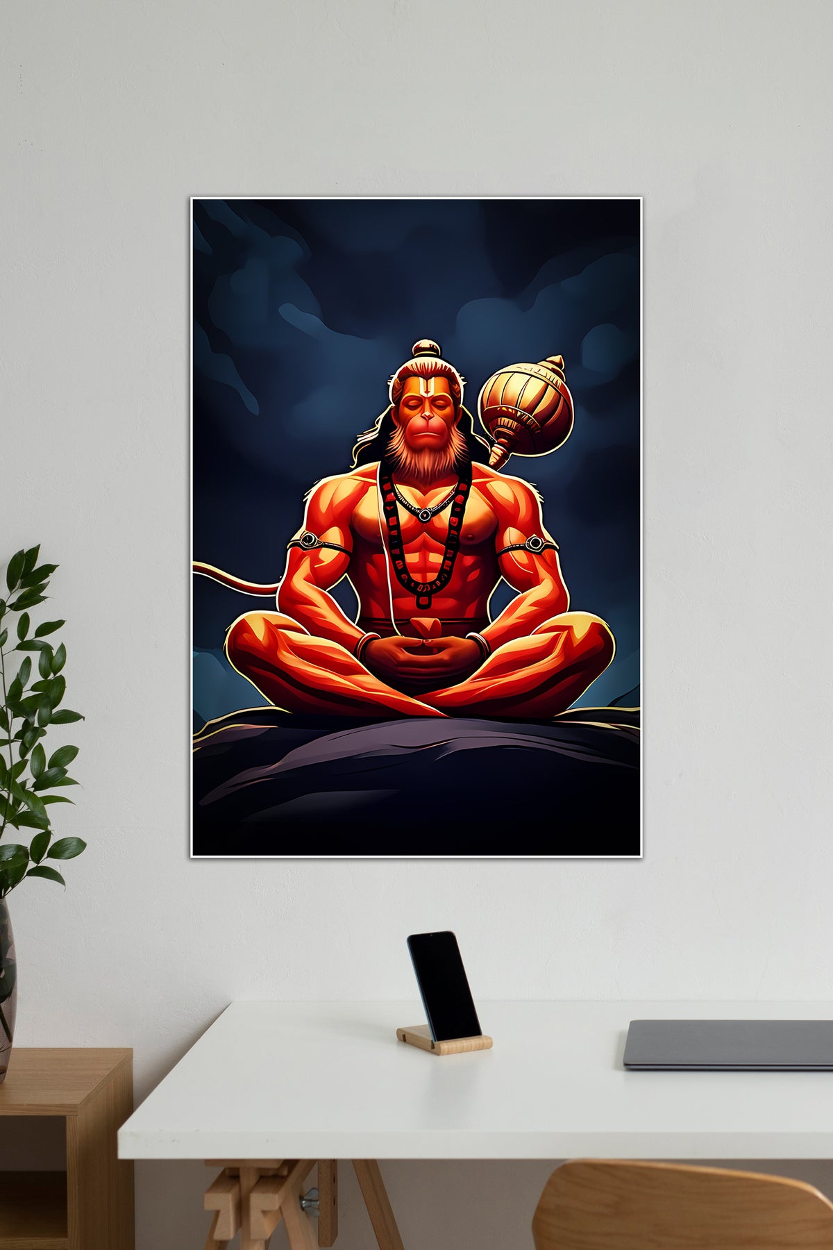 Vajra Hanuman | Lord Hanuman #01 | Devotional Poster
