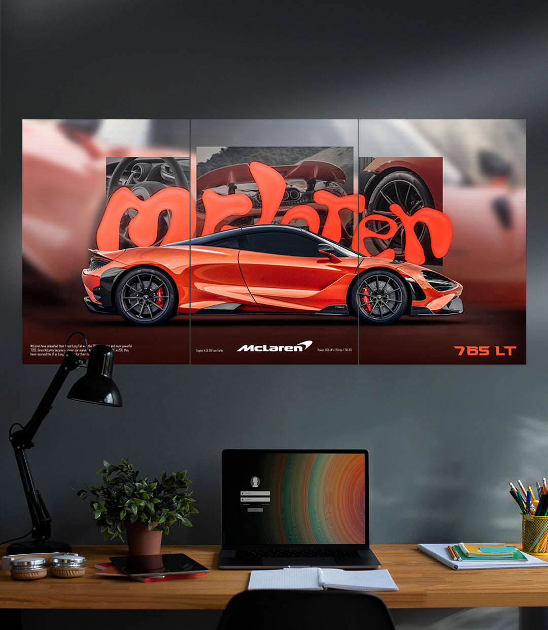 McLaren 765LT | Car Set | 3 Piece Set