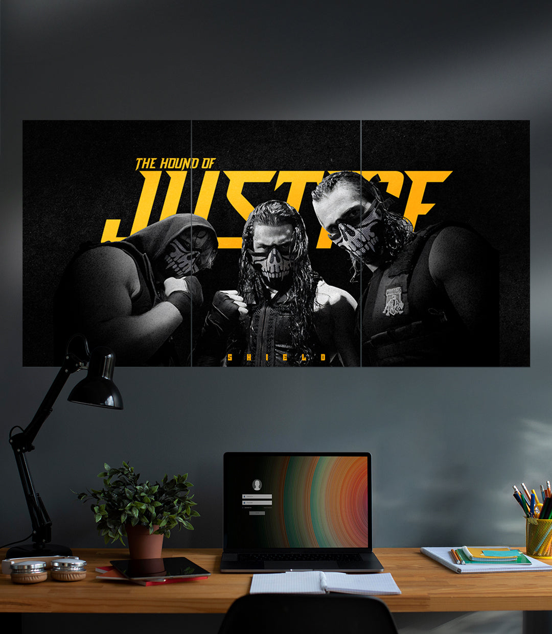 HOUND OF JUSTICE IS HERE #01 | SHIELD SET | 3 Piece Set