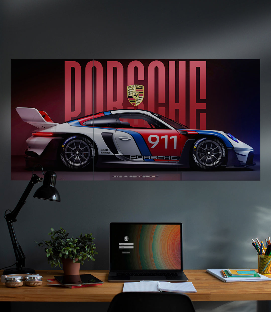 Porsche 911 GT3 RS #02 | CAR SET | 3 Piece Set