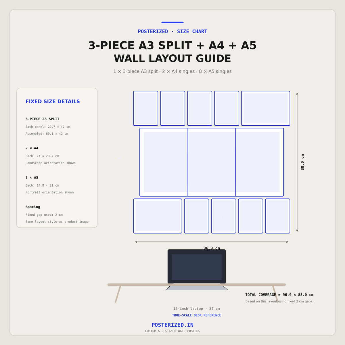 Legendary Warriors Wall Setup Combo | A3 | A4 | A5 | Wall Setup Pack