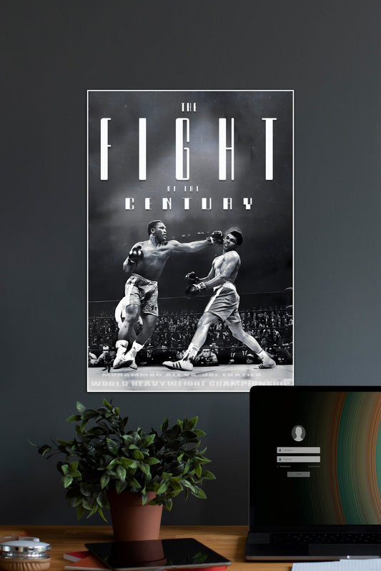 The Fight of the Century | Heavyweight Boxing Champions | Gym Poster