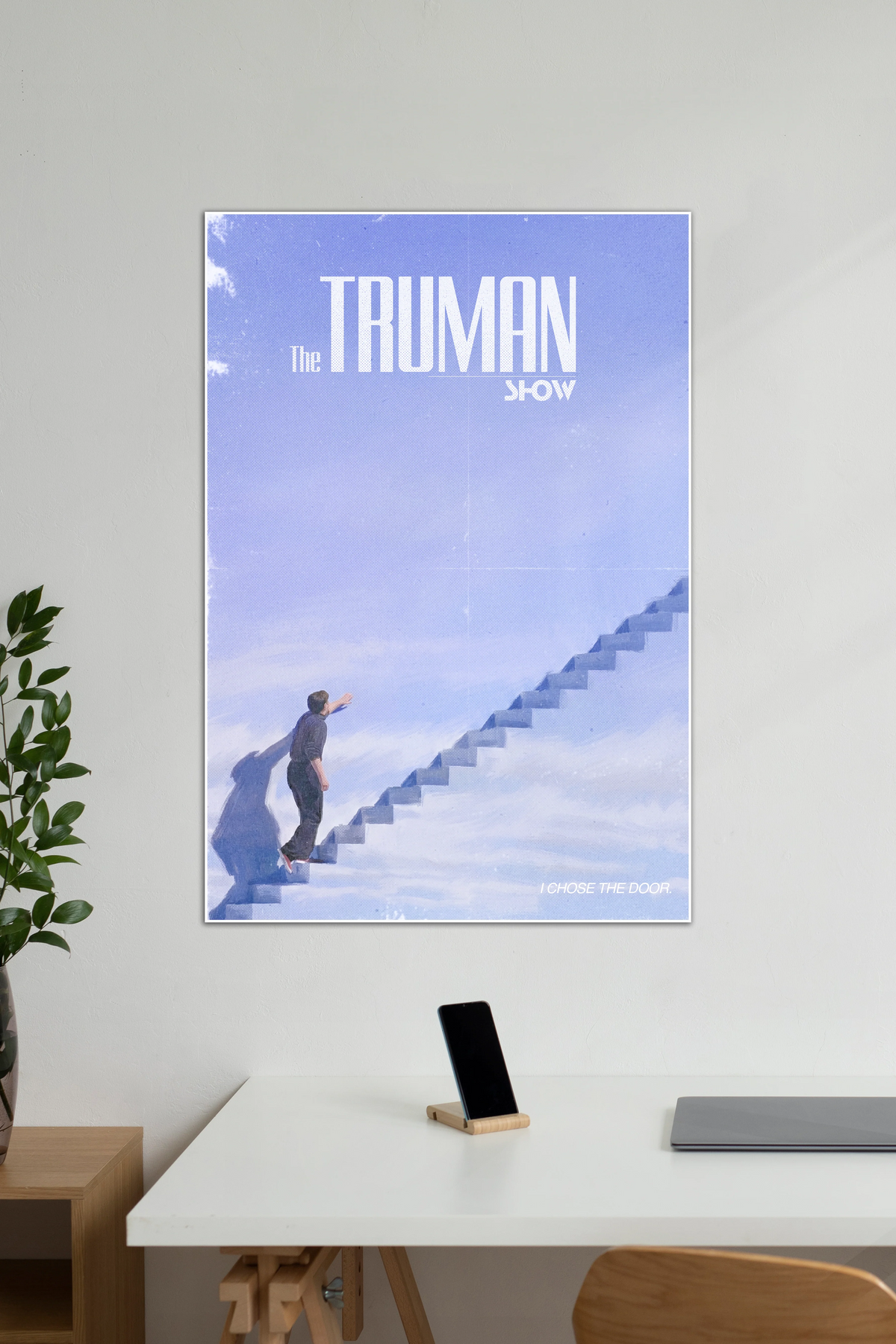 The Truman Show | I Chose the Door | Minimal Aesthetic | Movie Poster