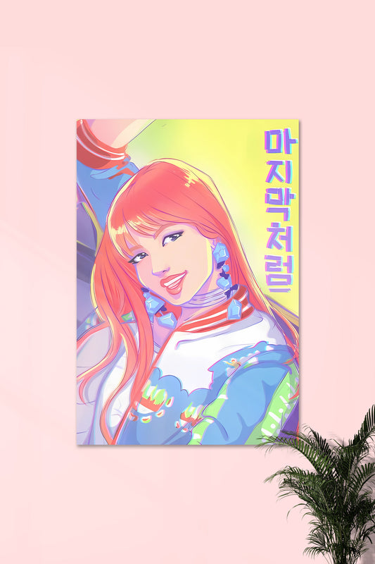 Black Pink Unleashed | Black Pink #01 | K POP Sensation Poster