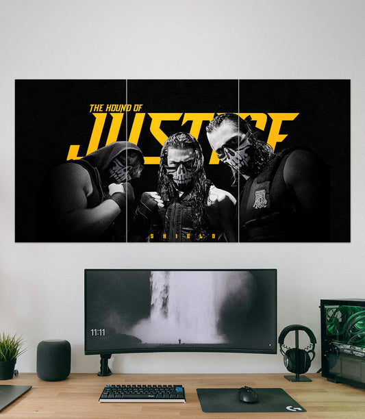 HOUND OF JUSTICE IS HERE #01 | SHIELD SET | 3 Piece Set