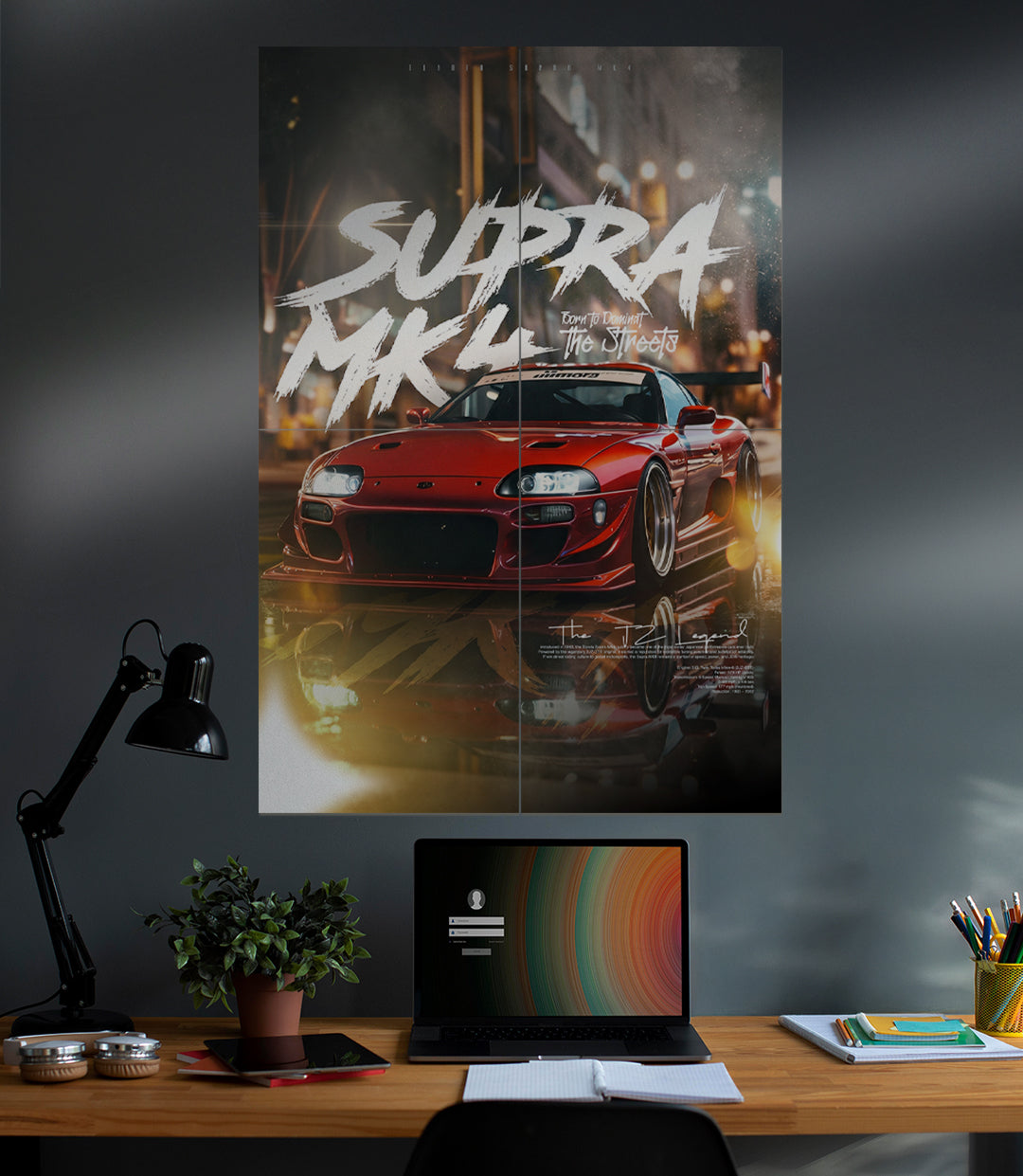 Toyota Supra MK4 JDM Street Racing | 4 Piece Set