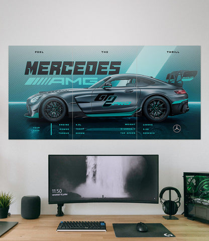 MERCEDES AMG GT2 PRO | CAR SET | 3 Piece Set
