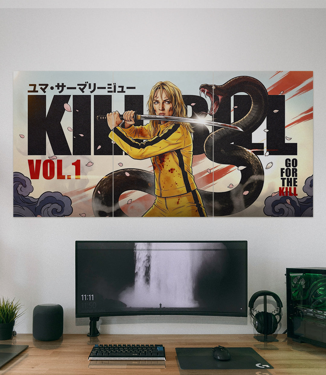 The Bride Samurai Aesthetic | Kill Bill | 3 Piece Set