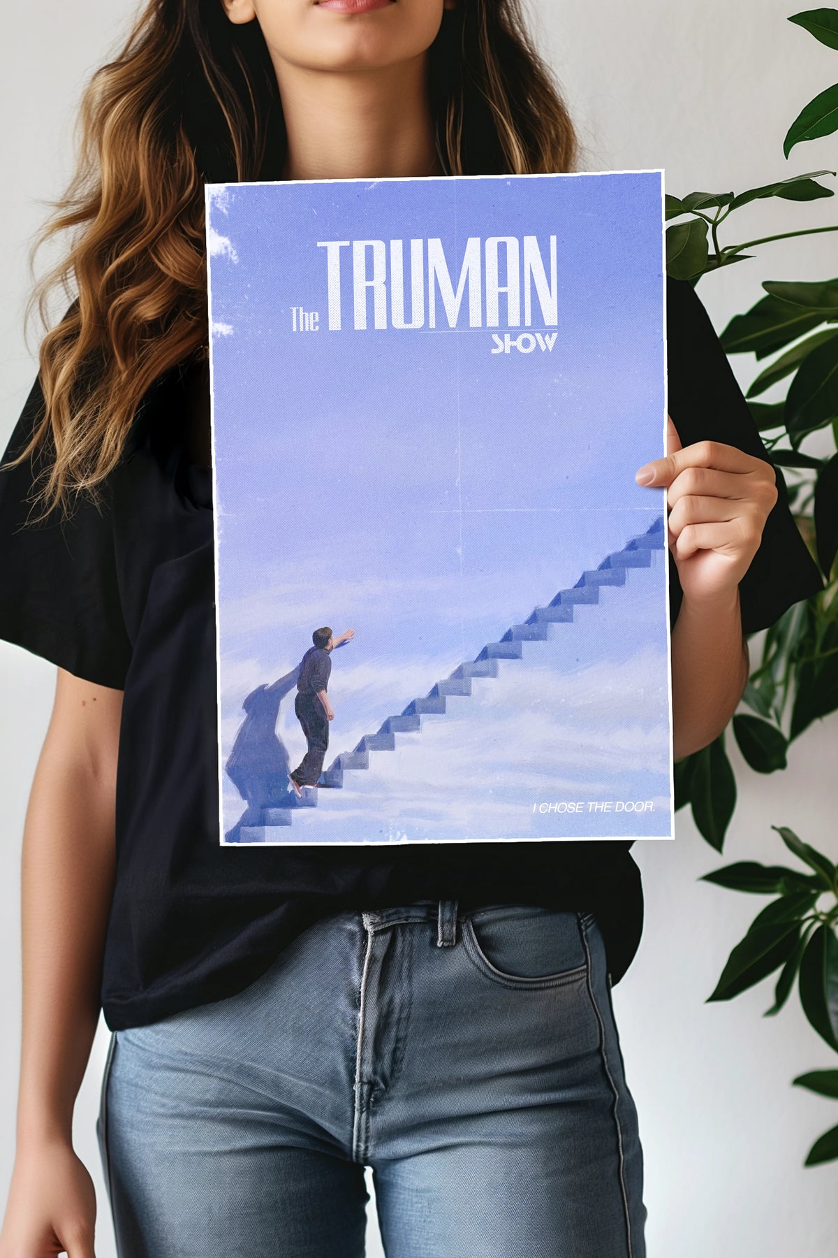 The Truman Show | I Chose the Door | Minimal Aesthetic | Movie Poster