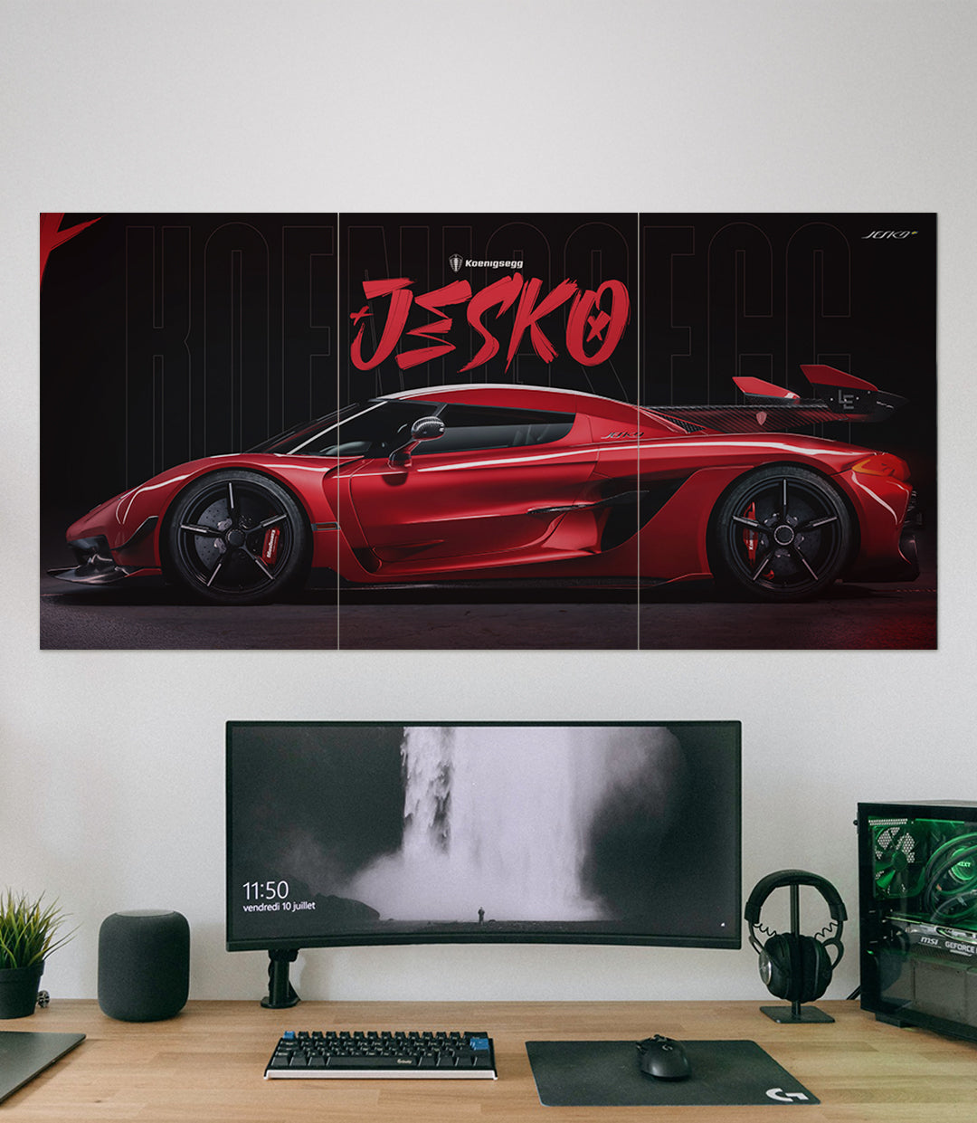 Koenigsegg Jesko | CAR SET | 3 Piece Set