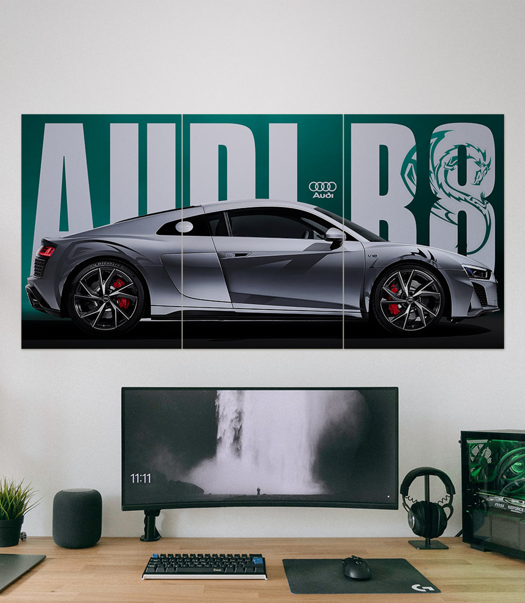 AUDI R8 #01 | CAR SET | 3 Piece Set