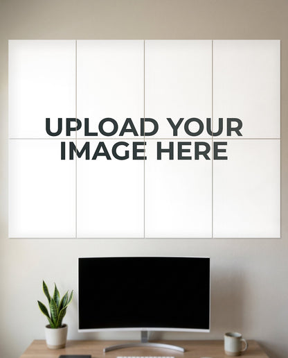 Personalize Your Wall Space | 8 Panel Split Wall Set