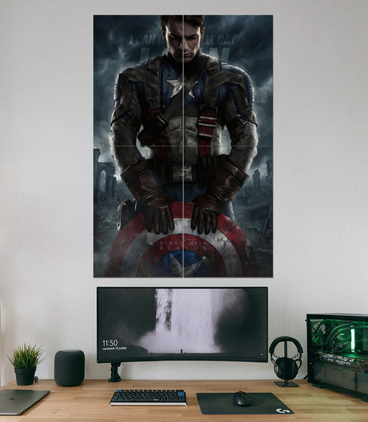 Captain America | I Can Do This All Day | 4 Piece Set