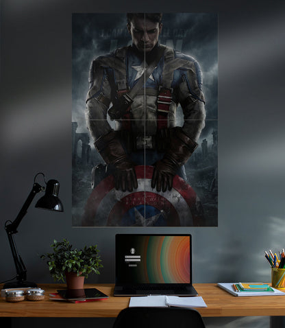 Captain America | I Can Do This All Day | 4 Piece Set