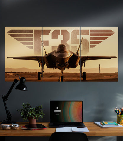 F35 | Fighter Jet | 3 Piece Set