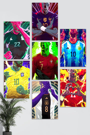 GOAT FootBall Set #03 | FOOTBALL COMBO | 7 Piece Set