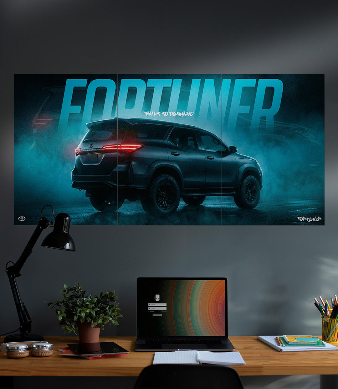 FORTUNER x Build to Dominate | Car Set | 3 Piece Set