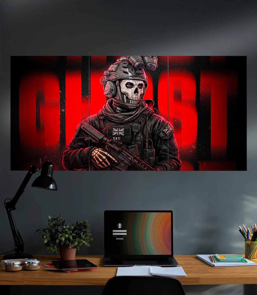 Ghost | Call Of Duty | Game Set | 3 Piece Set