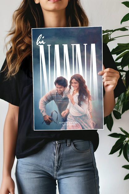 Hi Nanna | A Love Remembered | Emotional Aesthetic | Movie Posters