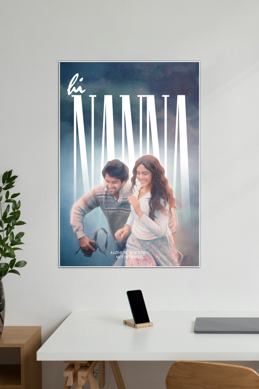 Hi Nanna | A Love Remembered | Emotional Aesthetic | Movie Posters