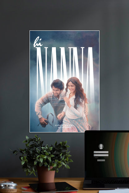 Hi Nanna | A Love Remembered | Emotional Aesthetic | Movie Posters