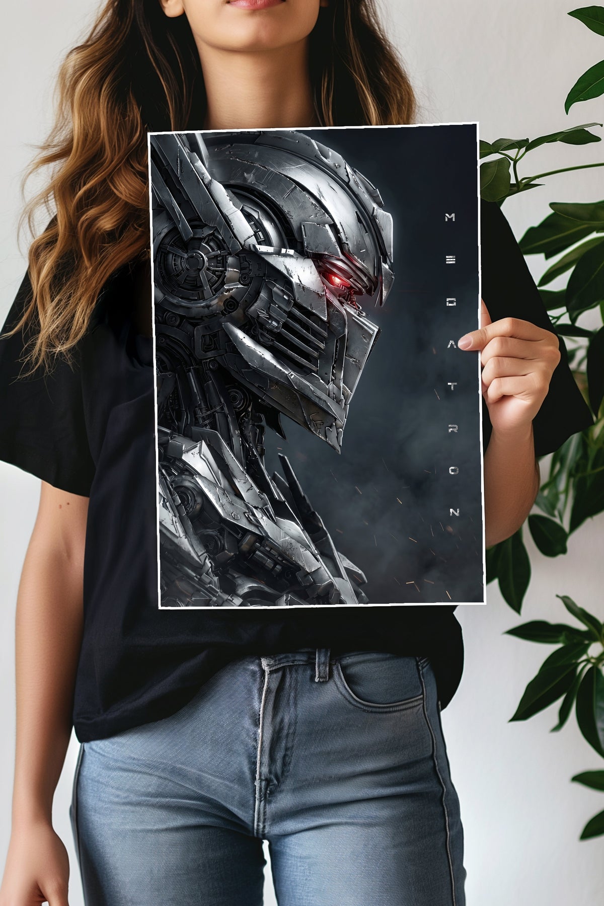 Megatron Cybernetic | Transformers Dark SciFi | Movie Poster