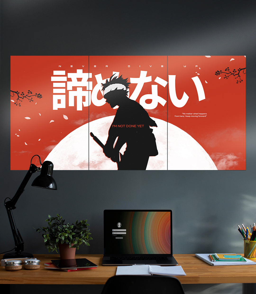NEVER GIVE UP #01 | Motivation | 3 Piece Set