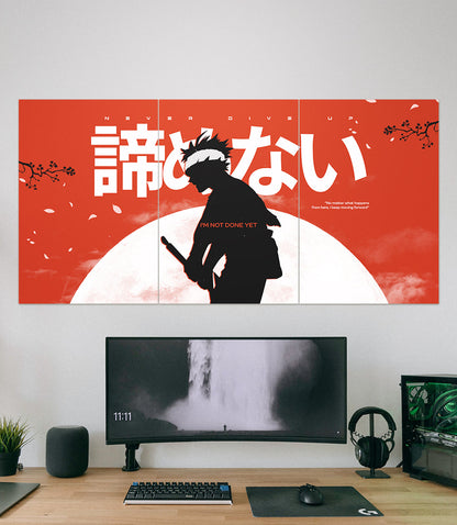 NEVER GIVE UP #01 | Motivation | 3 Piece Set