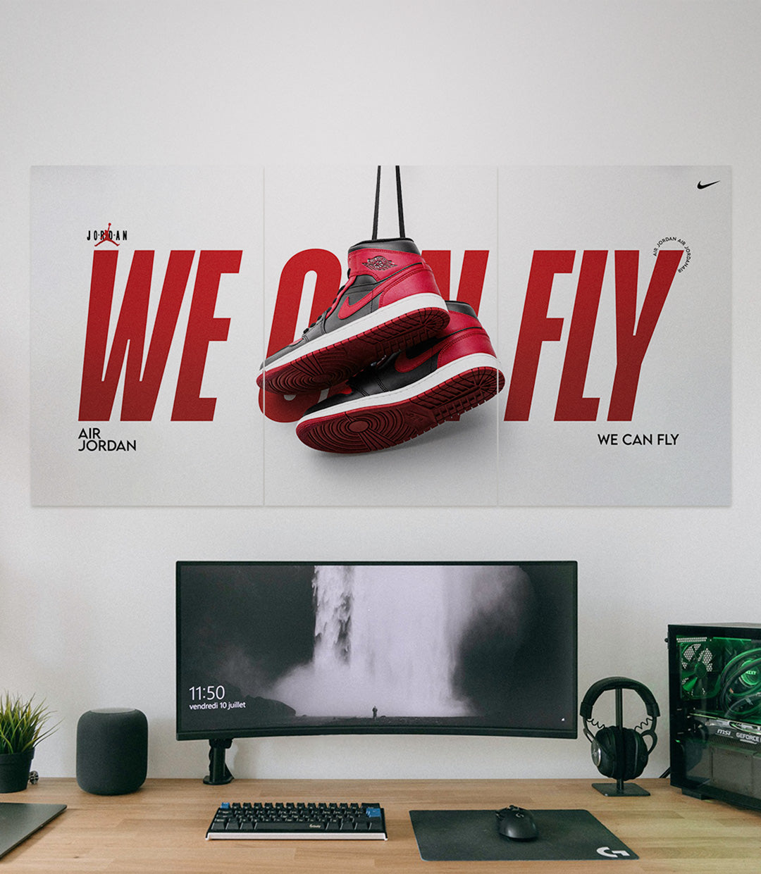 WE CAN FLY | Jordan Shoe | 3 Piece Set