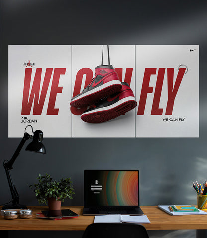 WE CAN FLY | Jordan Shoe | 3 Piece Set