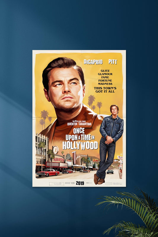 Once Upon a Time in Hollywood | Quentin Tarantino | Movie Poster