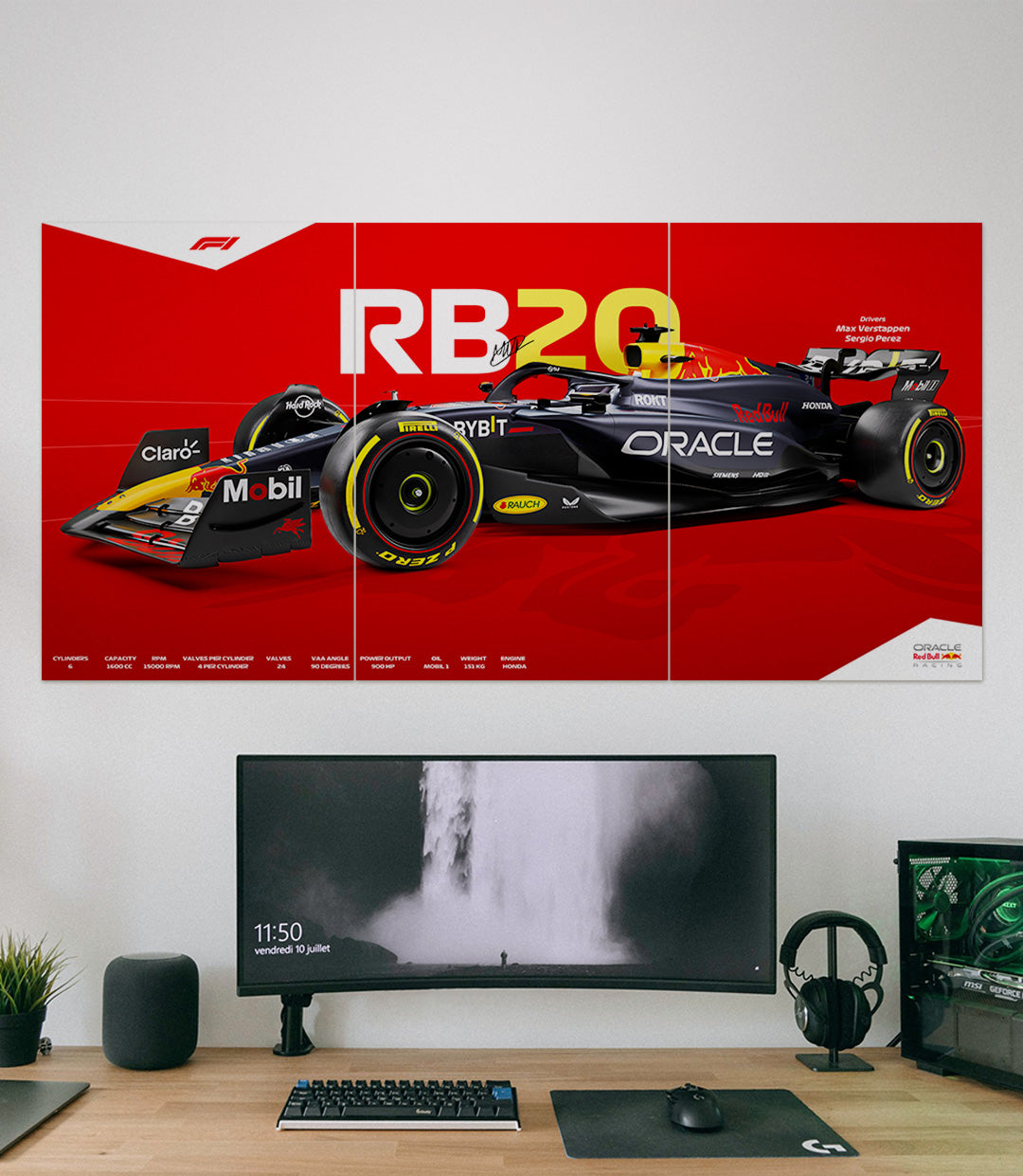 RB20 x RedBull Racing | CAR SET | 3 Piece Set