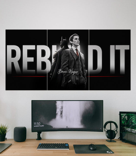 REBUILD IT BRUCE WAYNE | BATMAN | DC | 3 Piece Set