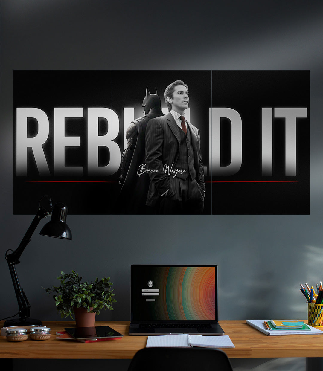 REBUILD IT BRUCE WAYNE | BATMAN | DC | 3 Piece Set