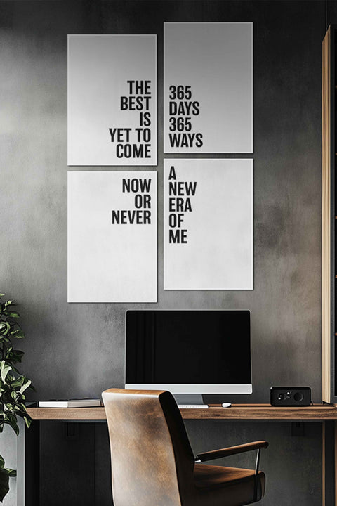 Motivational Quotes 4 pcs Set #02 | Motivational Quotes Combo
