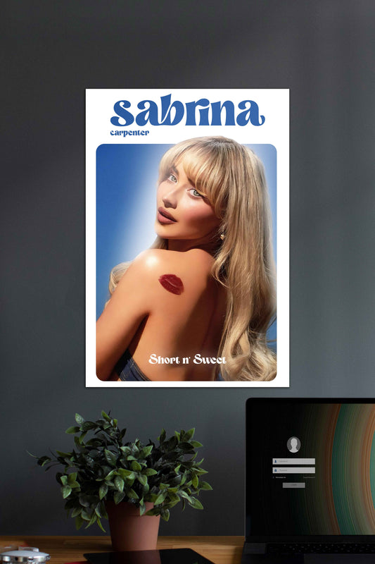 Sabrina Carpenter x Short n Sweet | Sabrina | Music Artist Poster