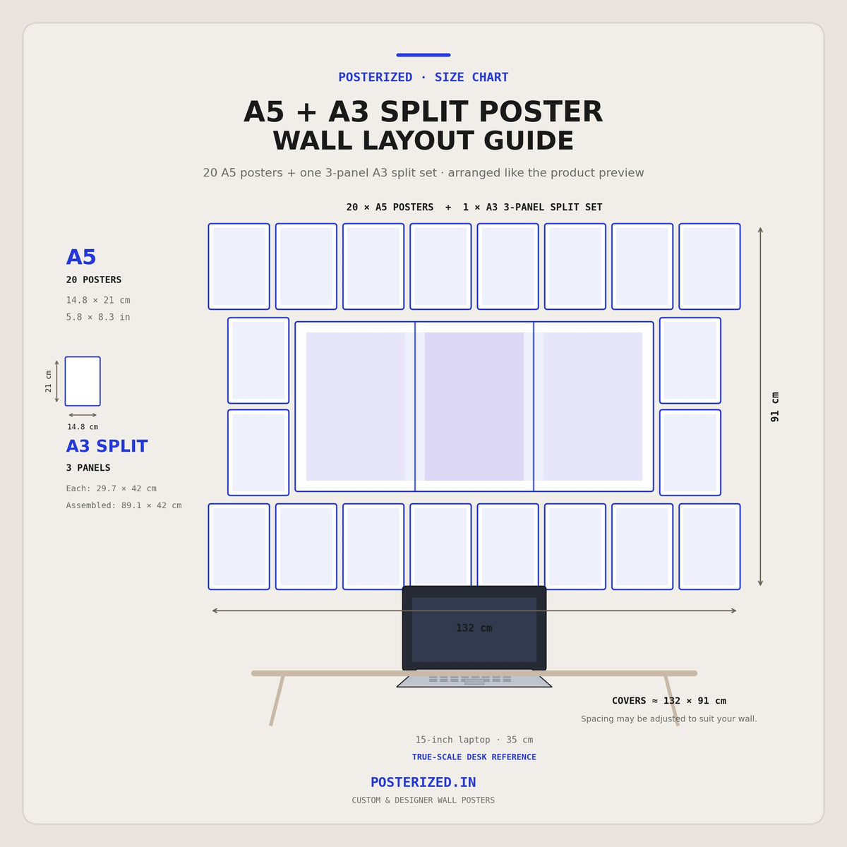 Ultimate Gaming Wall Setup Combo | 23 Piece Panel | Wall Setup Pack