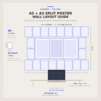 Ultimate Gaming Wall Setup Combo | 23 Piece Panel | Wall Setup Pack