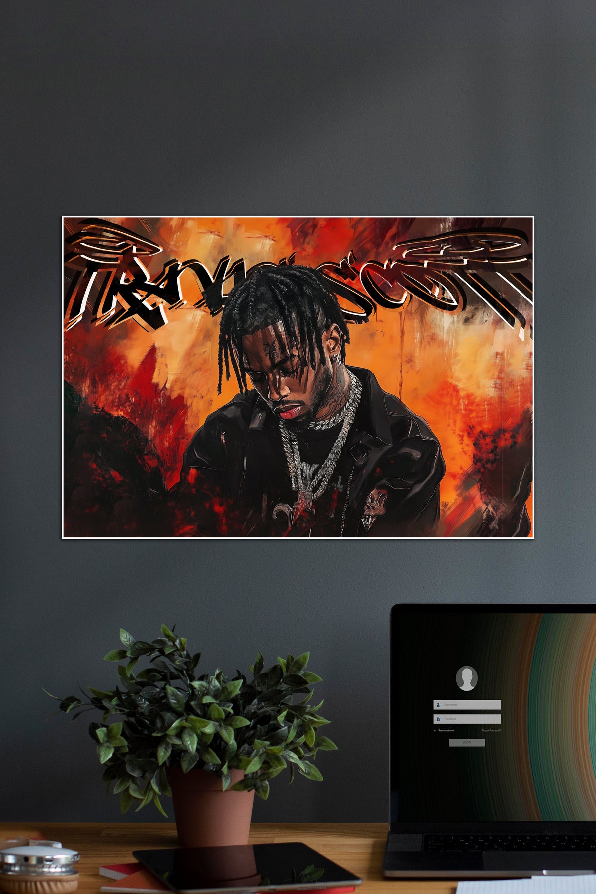 Travis Scott #02 | Trvais SCOTT | Music Artist Poster