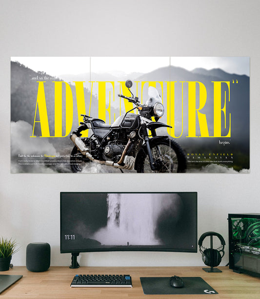 The Real Adventure | Royal Enfield Himalayan | 3 Piece Set