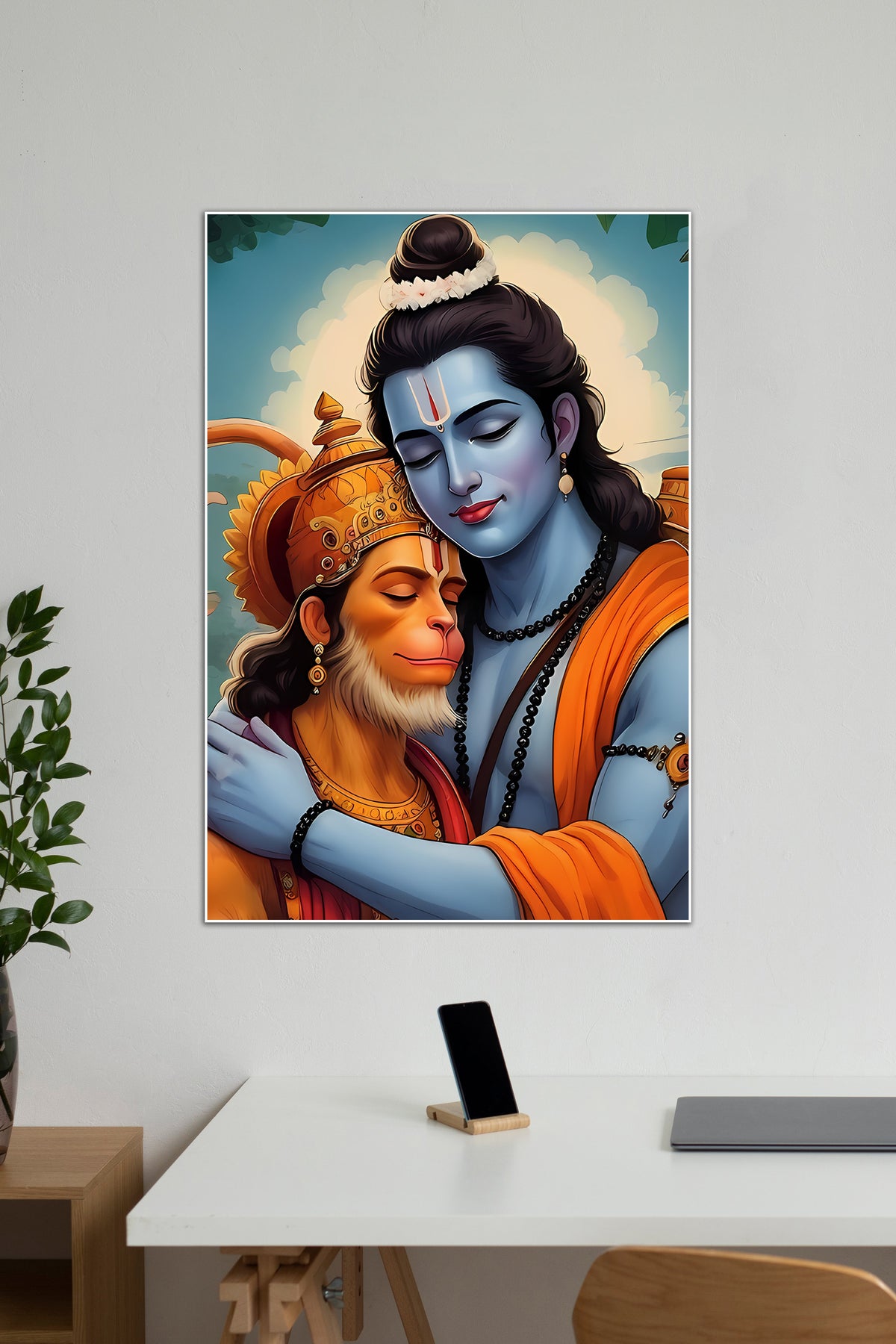 Ram Bhakt Hanuman | Lord Rama & Hanuman #01 | Devotional Poster