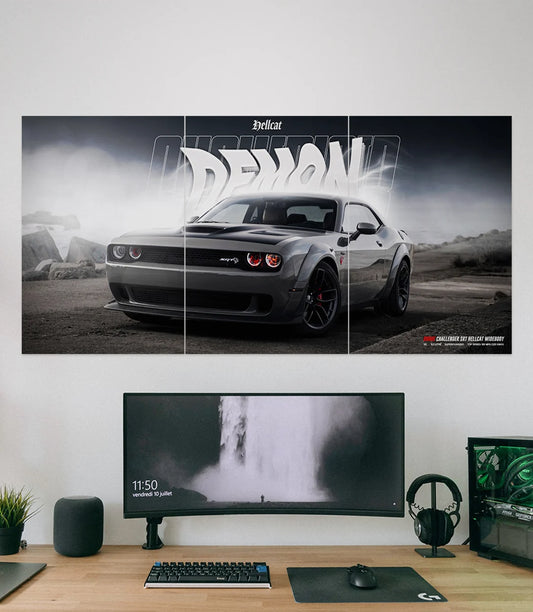 HELLCAT DODGE CHARGER SRT  | Car Set | 3 Piece Set