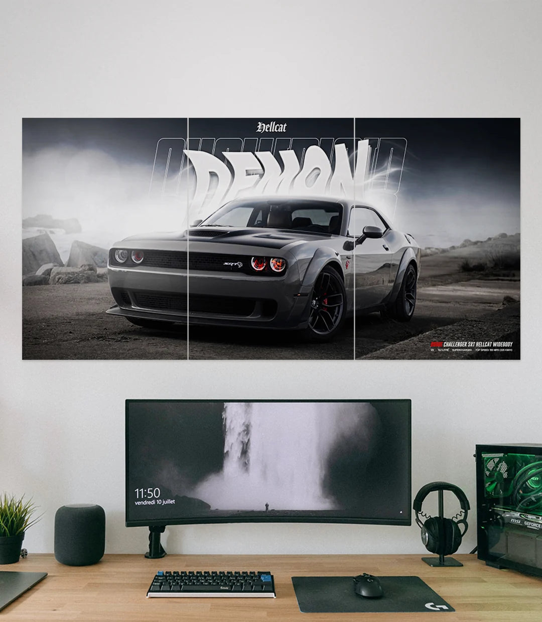 HELLCAT DODGE CHARGER SRT  | Car Set | 3 Piece Set