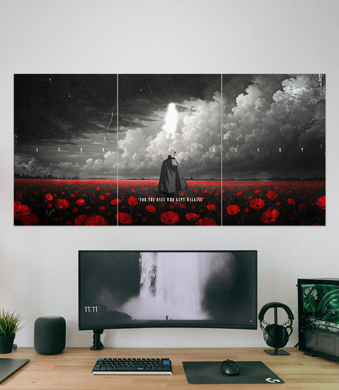 A Stubborn Heart | Aesthetic | Motivation | 3 Piece Set