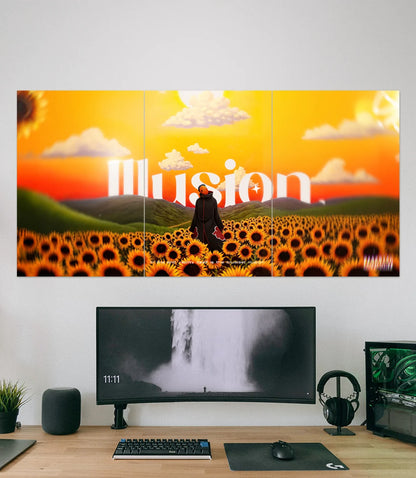 Cruel Illusion | Aesthetic | Motivation | 3 Piece Set