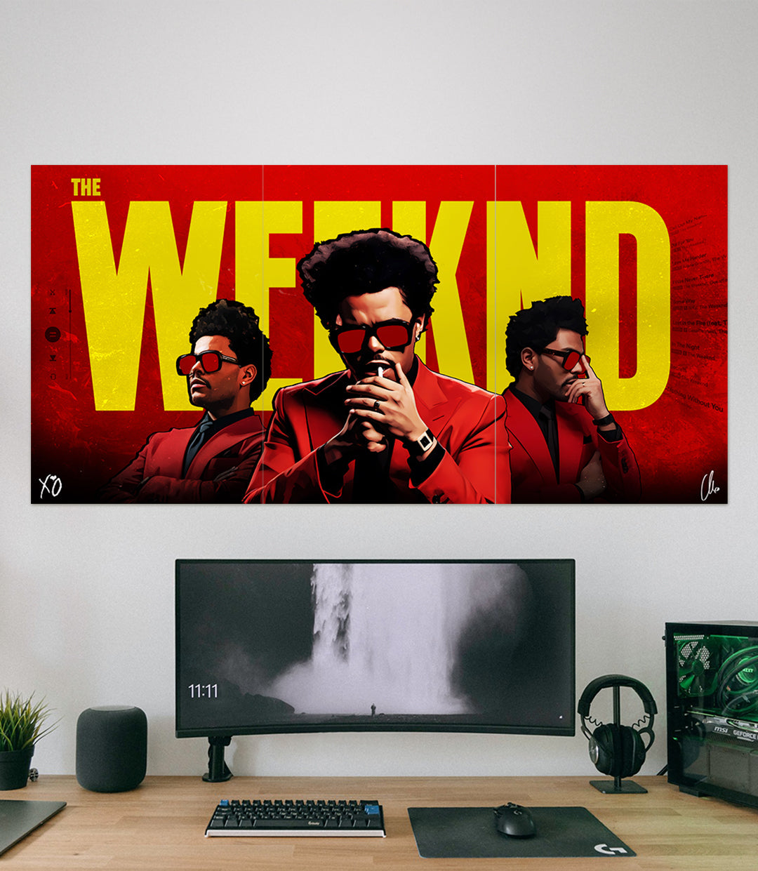 The Weeknd #01 | Music | 3 Piece Set